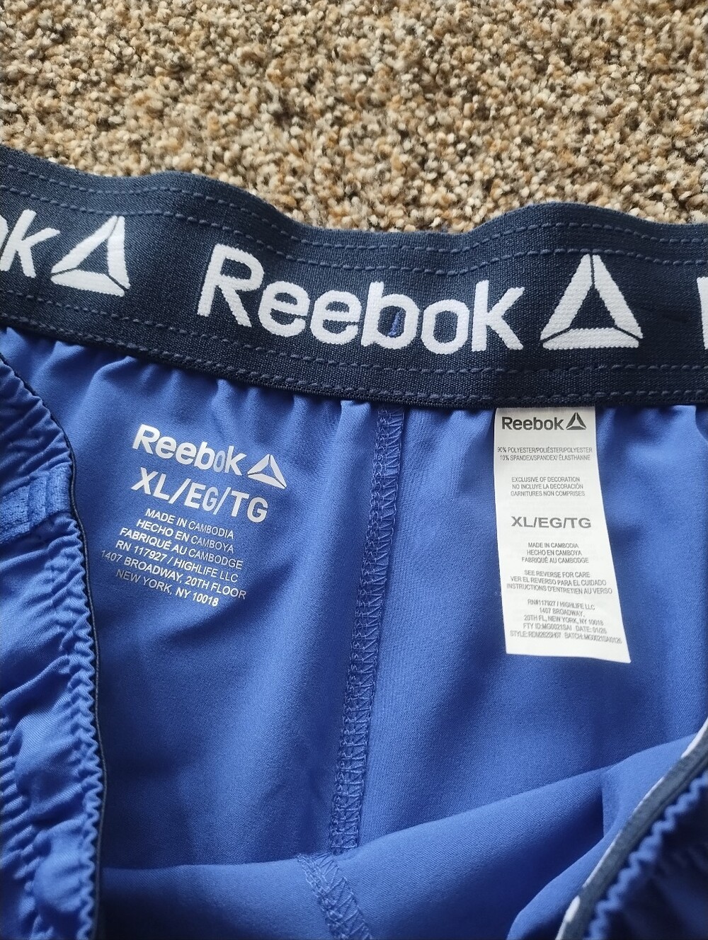 Men Reebok Shorts - Picture 5 of 6